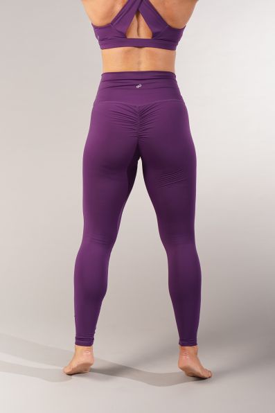 Scrunch Butt Leggings - Dark Purple