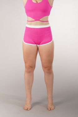 Piped Shorts - Hot Pink 2.0